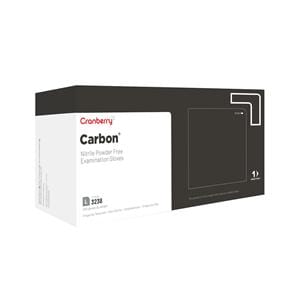 Carbon Nitrile Exam Gloves Large Black Non-Sterile, 10 BX/CA