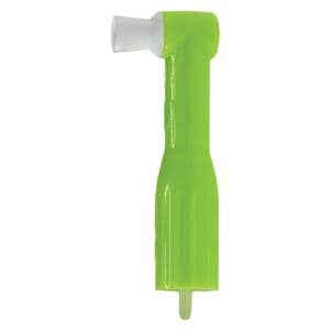 BeeSure Prophy Angle Firm Ribbed / Webbed 90 Degree Green 100/Bx