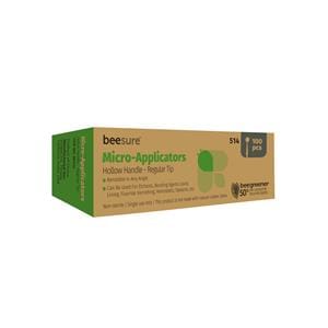 Beesure Bendable Micro Applicator Regular Green 100/Bx