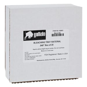 Tray Material Bleaching 5" x 5" .040' 25/Pk