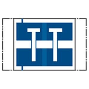 Col'R'Tab Compatible "O" LabelRed 500/Rl