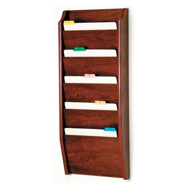 Chart Holder 5-Pocket Mahogany 14x36x3.75 Ea Ea
