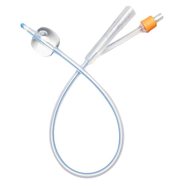 2-Way Foley Catheter Firm Tip Silicone 18Fr 30cc