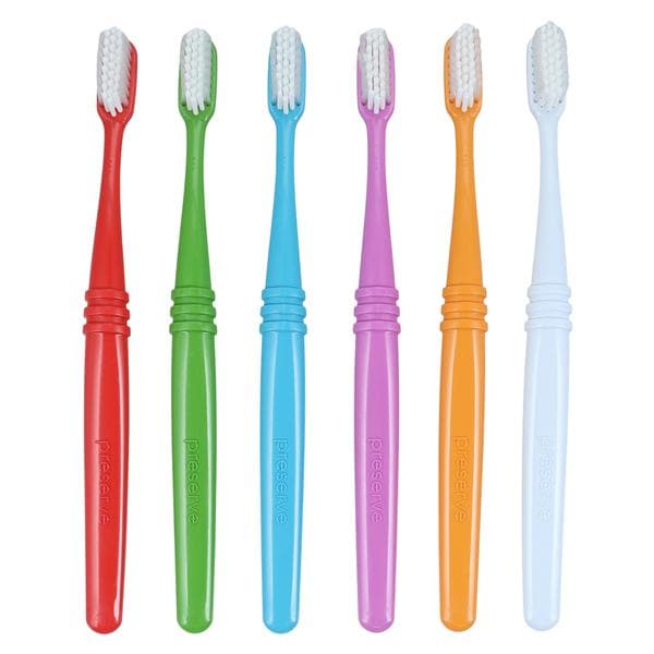 Preserve Manual Toothbrush Adult 39 Tuft Soft 144/Ca