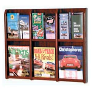 Divulge Wall Literature Display 6 Mag/12 Brch Mhg 30x24x3 Ea