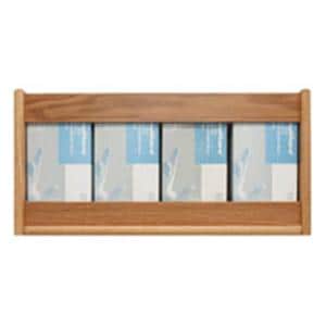Wood Glove Wall Rack Rectangle Ea