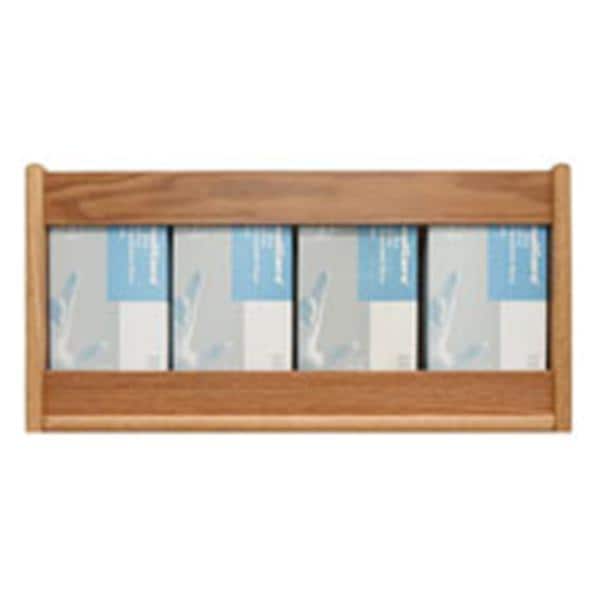 Wood Glove Wall Rack Rectangle Ea