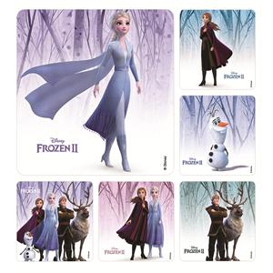 Stickers 2.5 in x 2.5 in Disney Frozen 2 Assorted 100/Rl
