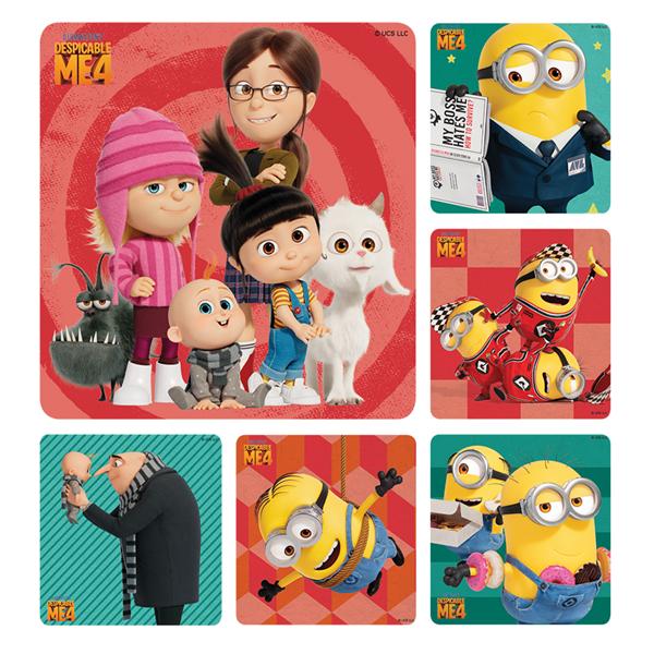 Stickers Despicable Me 4 100/Rl