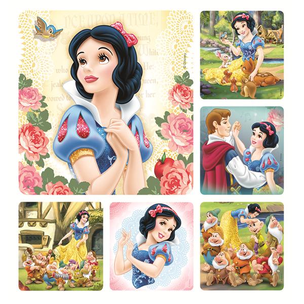 Disney Stickers Kids 2.5 in x 2.5 in Snow White 100/Rl