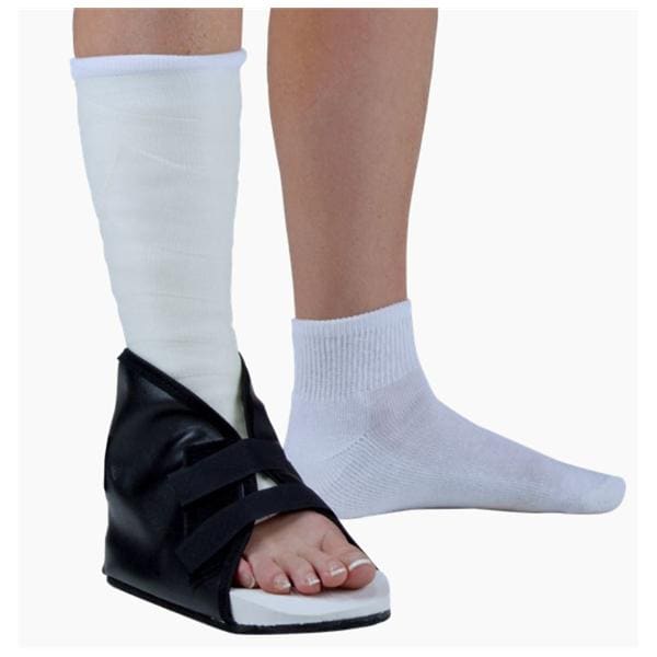 E-Z Walk Cast Boot Vinyl Upper Black Medium