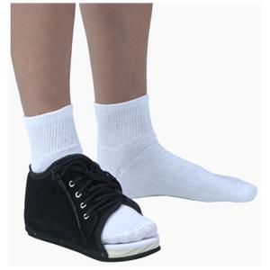 Post-Op Shoe Perforated Suede Upper Black Medium Women 6.5-8