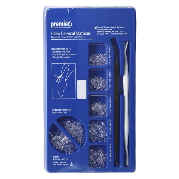 Cure-Thru Cervical Matrices Assorted 275/Bx