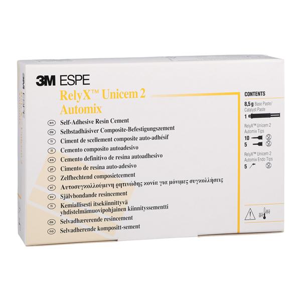 3M RelyX Unicem 2 Resin Automix Cement A3 Opaque 8.5 Gm Refill Ea, 10 EA/CA