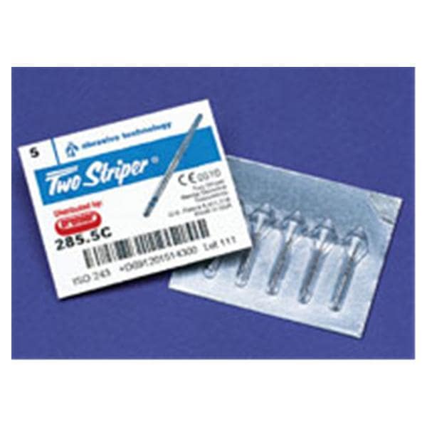 Two Striper Diamond Bur Friction Grip Coarse 262.8C 5/Pk