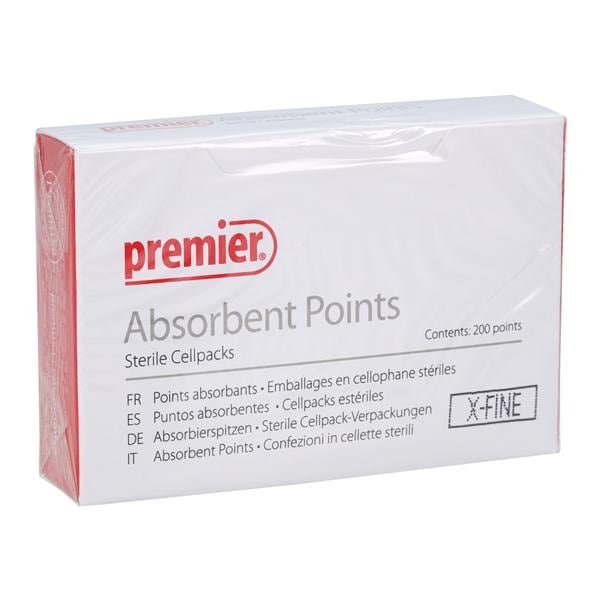 Absorbent Points White 200/Bx