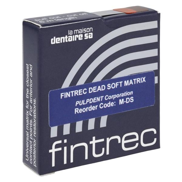 Fintrec Matrix Strips Dead Soft 20 Feet x 8 mm Ea