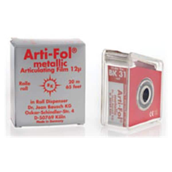 Arti-Fol Metallic Art Film BK-31 Rd 12Ã‚ µ/.00047" in 1 Sd Rl in Dspnsr Ea