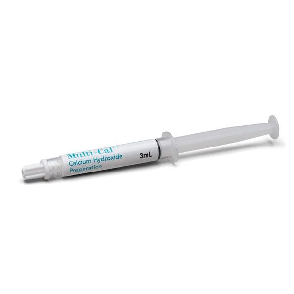 Multi-Cal Calcium Hydroxide Paste White Syringe Refill Ea