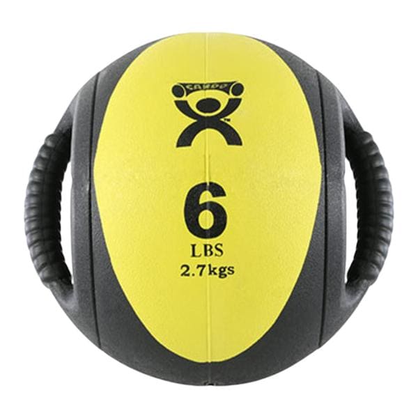 CanDo Medicine Ball 9" Yellow 6lb