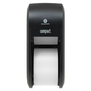 Compact Toilet Tissue Dispenser Black Ea