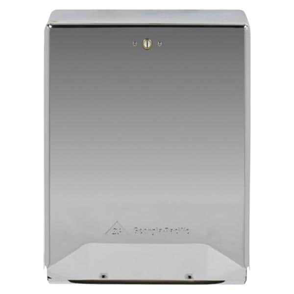 C-Fold / Multifold Towel Dispenser Chrome Steel Ea