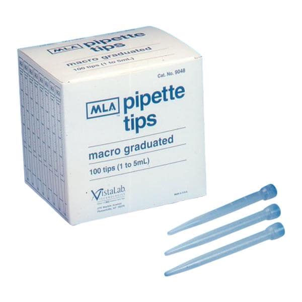 MLA Pipette Tip 1-5mL Autoclavable 100/PK