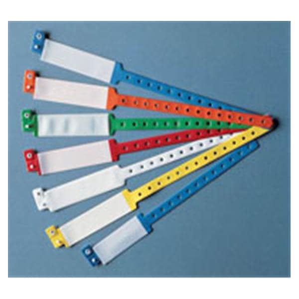 Speedi-Print Imprinter Wristband Vinyl Yellow Adult / Pediatric 500/Bx