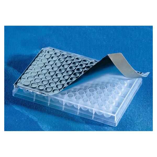 Microplate Sealing Tape For 96 Well Aluminum Aluminum Opaque 100/Ca