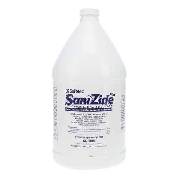 Disinfectant Intermediate Level Sanizide Plus Refill 1 Gallon Ea, 4 EA/CA