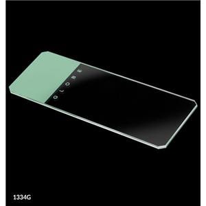 Frosted Microscope Slide 25x75mm Green 20Bx/Ca