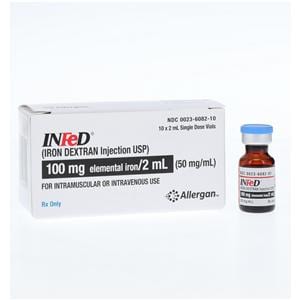 Infed Injection 50mg/mL SDV 2mL 10/Package, 24 BX/CA