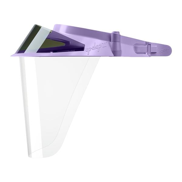 Op-D-Op II Full Face Visor Shield Violet Reusable Frame Ea