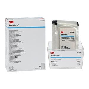 Steri-Strip Skin Closure Strip 1/2x2" White 50/Bx