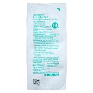 IV Extension Set Needleless 14" Luer Lock Connector 100/Ca