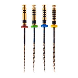 Edge Evolve File 21 mm Size Assorted Nickel Titanium Assorted Assorted 4/Pkg