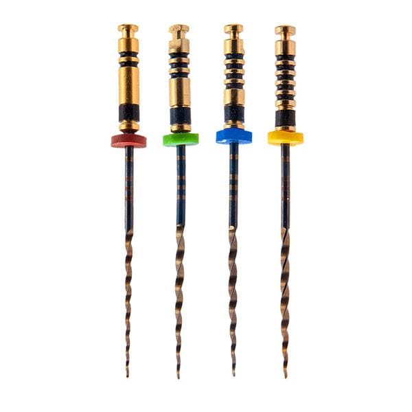 Edge Evolve File 21 mm Size Assorted Nickel Titanium Assorted Assorted 4/Pkg