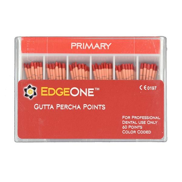 EdgeEndo Gutta Percha Points Primary Size #25 Red 60/Pkg