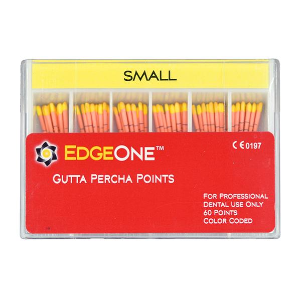 EdgeEndo Gutta Percha Points Small Size #20 Yellow 60/Pkg