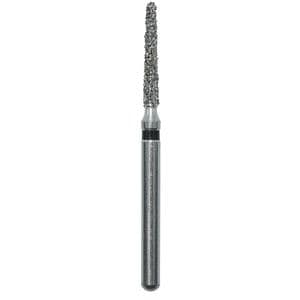 Edge Burs Diamond Bur Friction Grip Extra Coarse Round End Taper 856-012SC 25/Pk