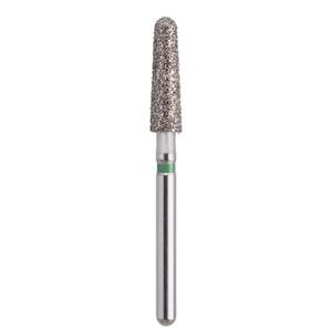 Edge Burs Diamond Bur Friction Grip Coarse Round End Taper 856-025C 25/Pk