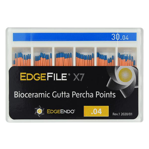 EdgeEndo Gutta Percha Points Size #30 Size #30 Blue 60/Pk
