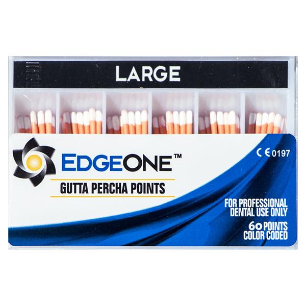 EdgeEndo Gutta Percha Points Large Size #45 White 60/Pk