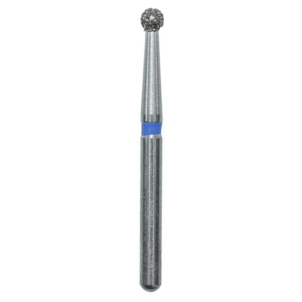 Edge Burs Diamond Bur Friction Grip Medium Round 801-016M 25/Pk