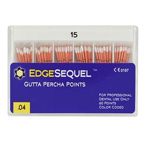 EdgeEndo Gutta Percha Points Size #15 Size #15 White 60/Pk