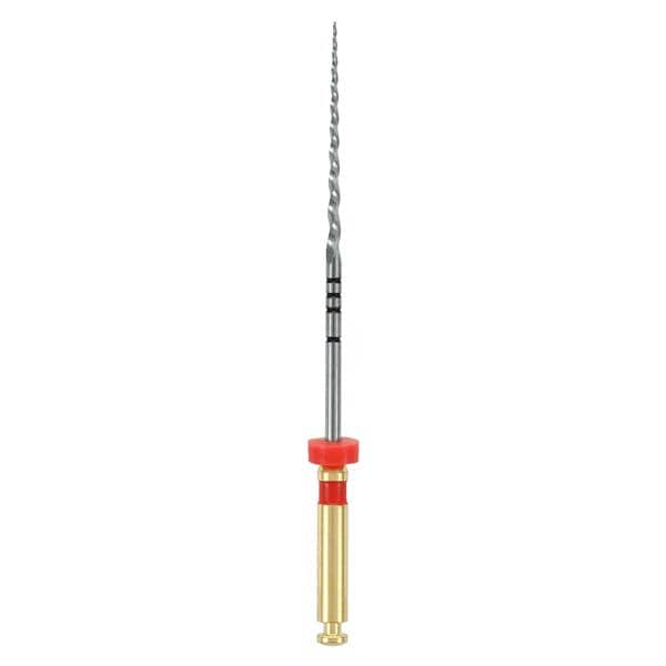 EdgeTaper Endo File 31 mm Nickel Titanium Red F2 6/Pk