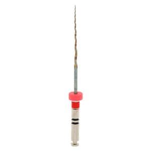 EdgeSequel Sapphire Endo File 25 mm Size #25 Nickel Titanium Red .04 4/Pk