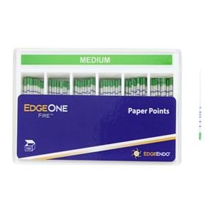 EdgeOne Fire Paper Points Size #35 Medium Green Cone 100/Pk