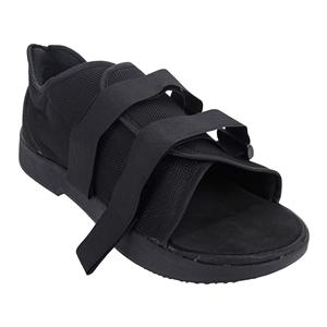 Health Design Classic Post-Op Shoe Nylon/Mesh Upper Black X-Large Men 12.5-14