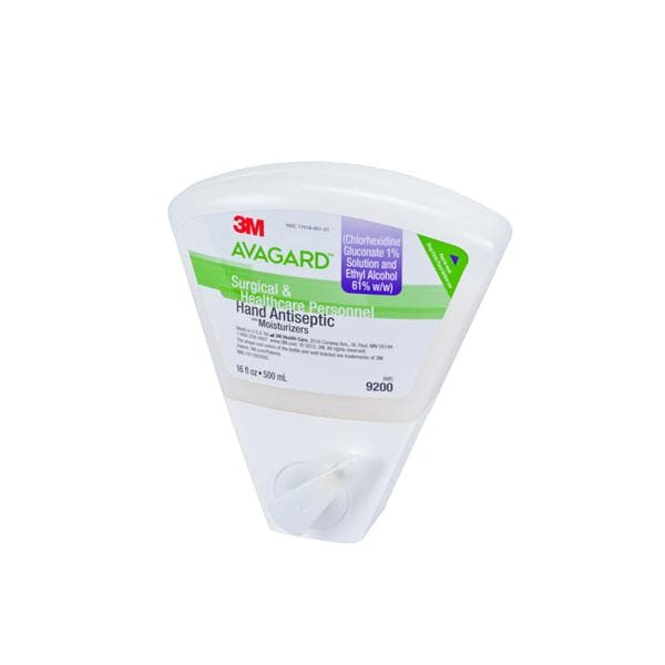 Avagard D Liquid Antiseptic 16.9 oz Pump Bottle Fragrance Free Ea